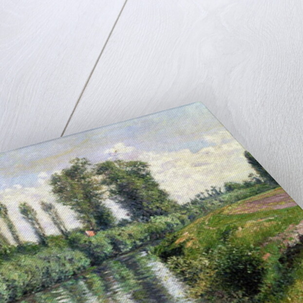 Small Branch of the Seine at Argenteuil by Gustave Caillebotte