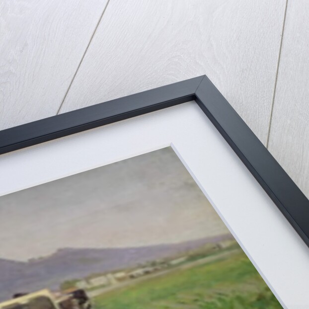 A Road in Naples by Gustave Caillebotte