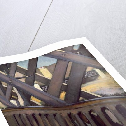 Study of Le Pont de l'Europe, 1876 by Gustave Caillebotte