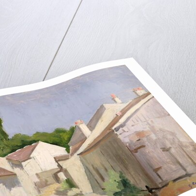 Le Clos des Abbesses, Yerres, Essonne, before 1879 by Gustave Caillebotte