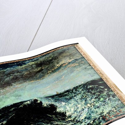 The Wave by Gustave Courbet