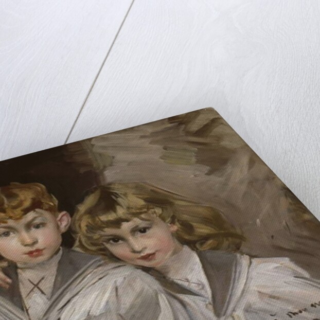 The two children by Giovanni Boldini