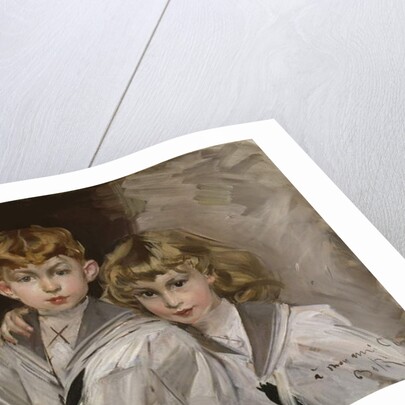 The two children by Giovanni Boldini