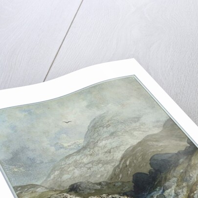 Fishing in the mountains by Gustave Dore