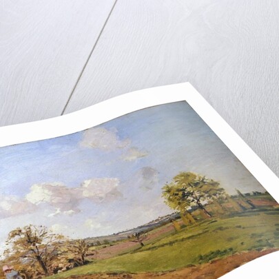 In the fields, 1872 by Camille Pissarro