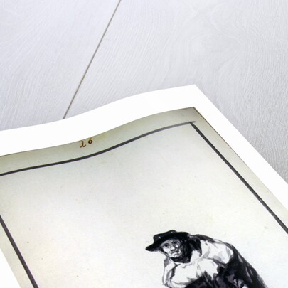 Mal tiempo pasas by Francisco Jose de Goya y Lucientes