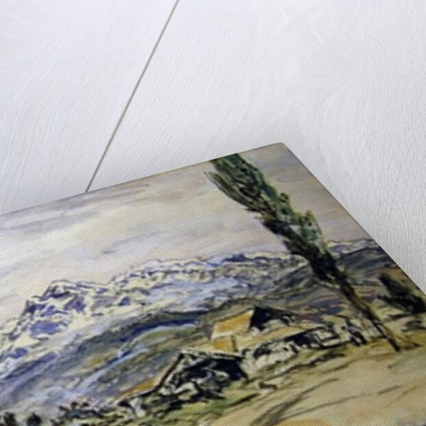 Snow on the mountains at Grenoble, 12th and 13th September, 1882 by Johan-Barthold Jongkind