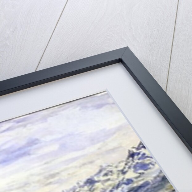 Snow on the mountains at Grenoble, 12th and 13th September, 1882 by Johan-Barthold Jongkind