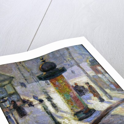 Kiosk on the Boulevard Clichy, 1886-7 by Louis Anquetin