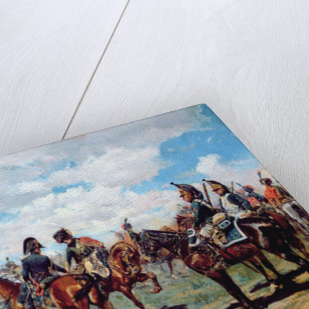 Soldiers on horseback by Jean-Louis Ernest Meissonier