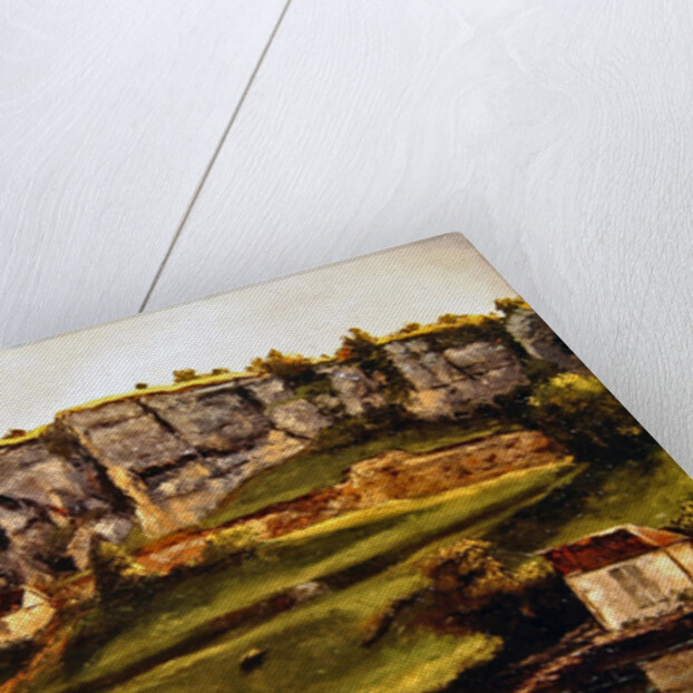 Landscape probably of the Creux-Billard region of Jura by Gustave Courbet