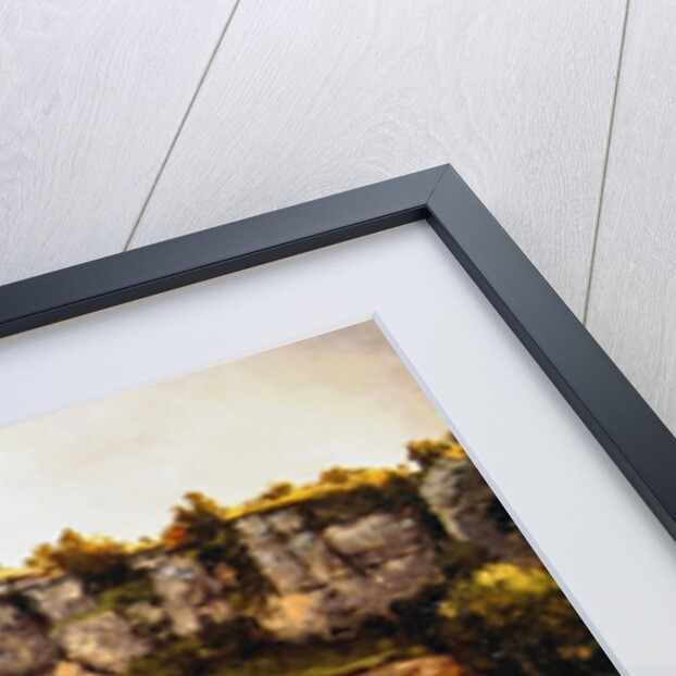 Landscape probably of the Creux-Billard region of Jura by Gustave Courbet