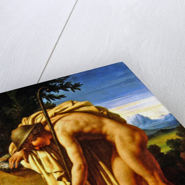 Illustration of the poem 'The Gnat', attributed to Virgil by Antoine Felix Boisselier