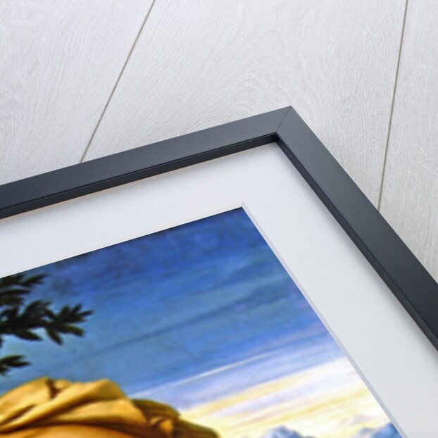 Illustration of the poem 'The Gnat', attributed to Virgil by Antoine Felix Boisselier