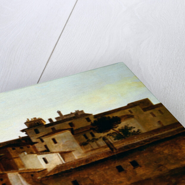 Rooftops in Rome, 1824 by Louise Josephine Sarazin de Belmont