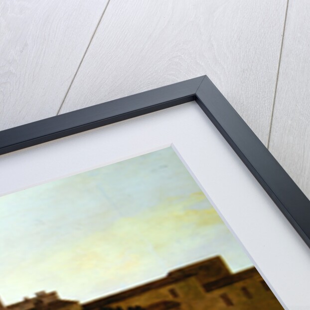 Rooftops in Rome, 1824 by Louise Josephine Sarazin de Belmont