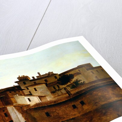 Rooftops in Rome, 1824 by Louise Josephine Sarazin de Belmont