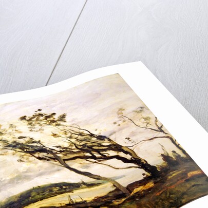 Stormy day on the Channel by Jean Baptiste Camille Corot