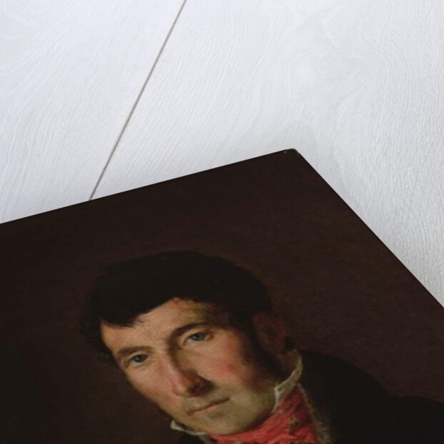 Portrait of Fougerat by Ferdinand Victor Eugene Delacroix