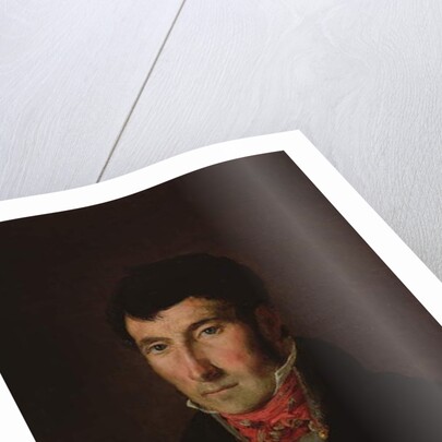 Portrait of Fougerat by Ferdinand Victor Eugene Delacroix