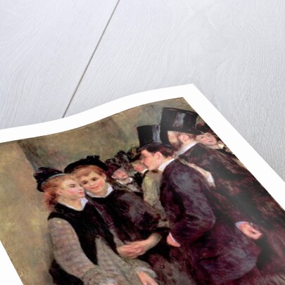 Leaving the Conservatory 1877 by Pierre Auguste Renoir