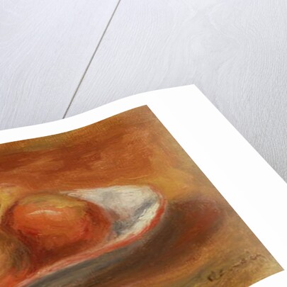 Still Life with Four Apples on a Plate, 1914 by Pierre Auguste Renoir