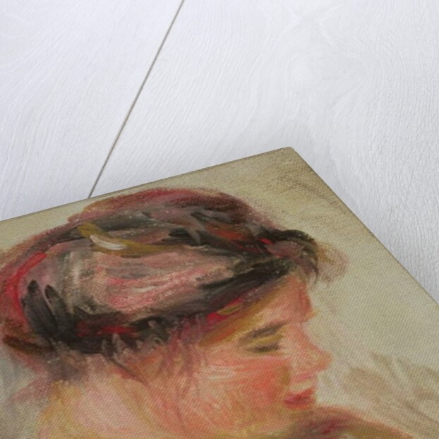 Head of Gabrielle by Pierre Auguste Renoir