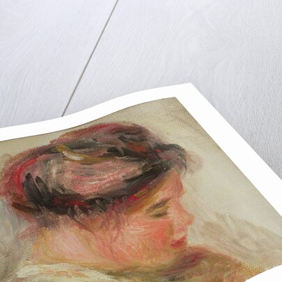 Head of Gabrielle by Pierre Auguste Renoir