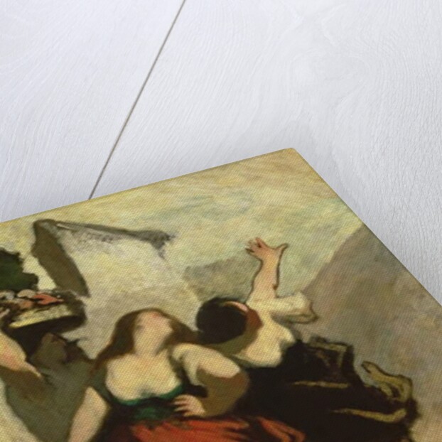 The Ribalds by Honore Daumier