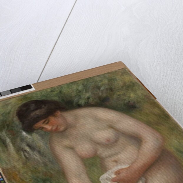 Nude, Green Background, 1902 by Pierre Auguste Renoir