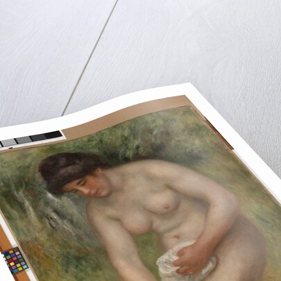 Nude, Green Background, 1902 by Pierre Auguste Renoir