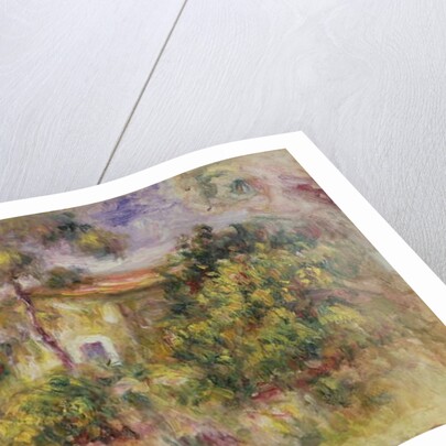 Farmhouse, 1917 by Pierre Auguste Renoir