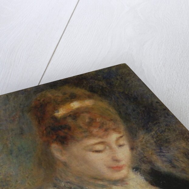 Woman Crocheting, c.1877 by Pierre Auguste Renoir