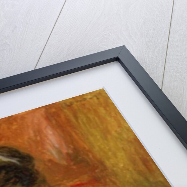 Girl in Red, Knitting by Pierre Auguste Renoir