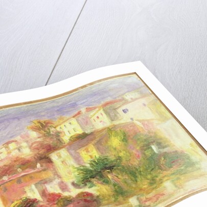 Garden of the Post Office at Cagnes, 1918 by Pierre Auguste Renoir