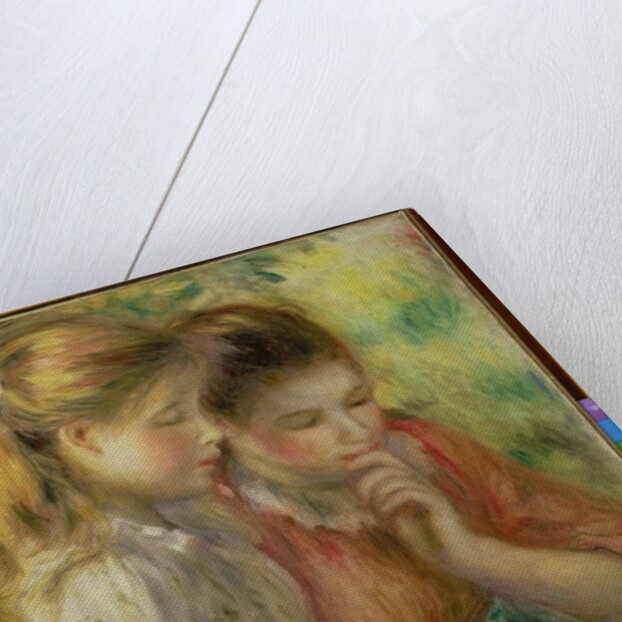 Two Girls Reading, c.1892 by Pierre Auguste Renoir
