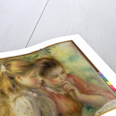Two Girls Reading, c.1892 by Pierre Auguste Renoir