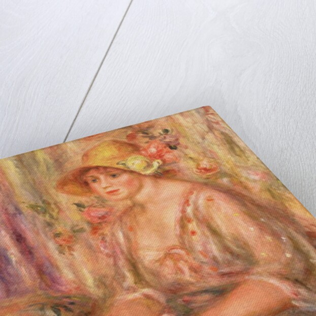 Woman in Muslin Dress, 1917 by Pierre Auguste Renoir