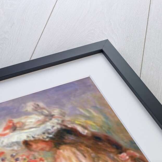 Two Children Seated Among Flowers, 1900 by Pierre Auguste Renoir