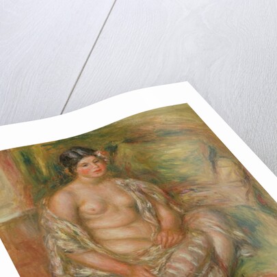 Seated Odalisque, 1918 by Pierre Auguste Renoir