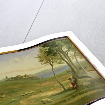 Italian Landscape, 1838 by Jean Baptiste Camille Corot