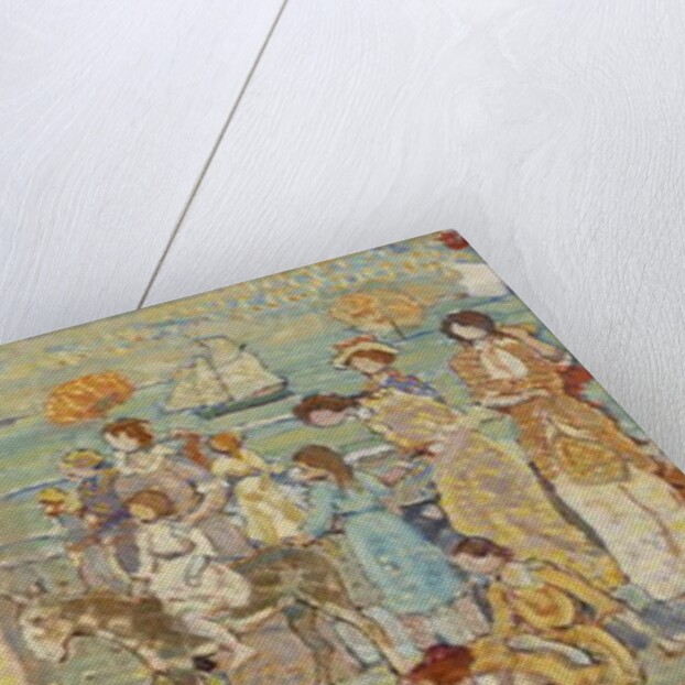 The Beach no 3, 1914-15 by Maurice Brazil Prendergast