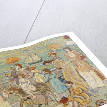 The Beach no 3, 1914-15 by Maurice Brazil Prendergast