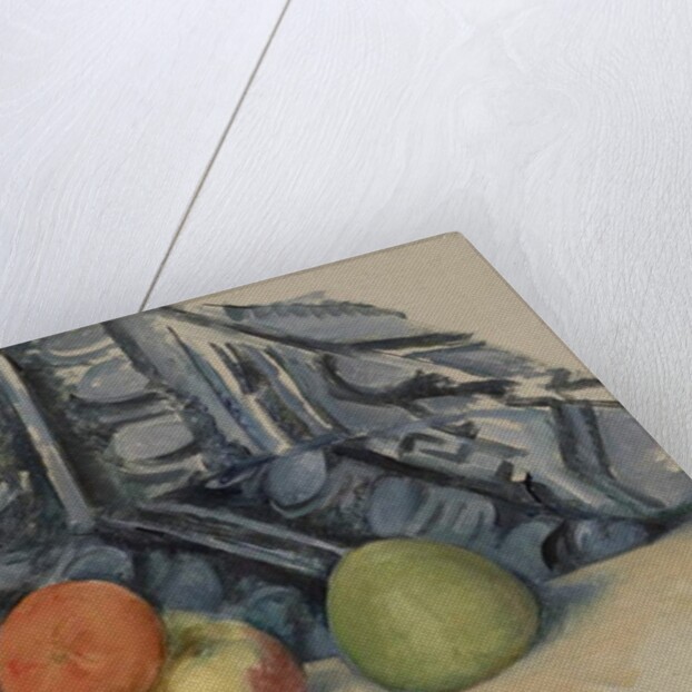 Apples and Cloth, 1893-94 by Paul Cezanne