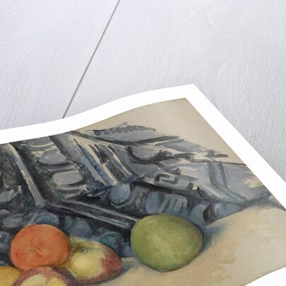 Apples and Cloth, 1893-94 by Paul Cezanne