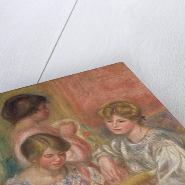 Embroiderers, c.1904 by Pierre Auguste Renoir