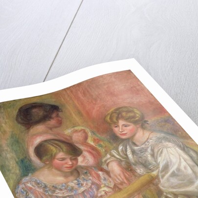 Embroiderers, c.1904 by Pierre Auguste Renoir