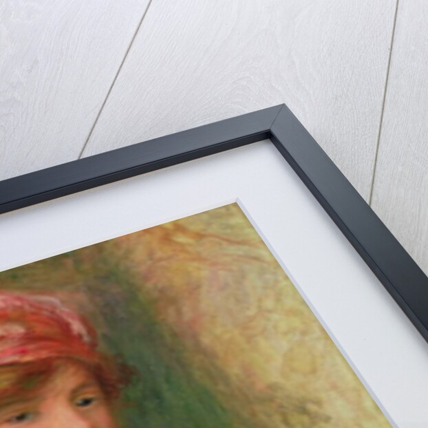 Girl with a Pink Hat, 1911 by Pierre Auguste Renoir