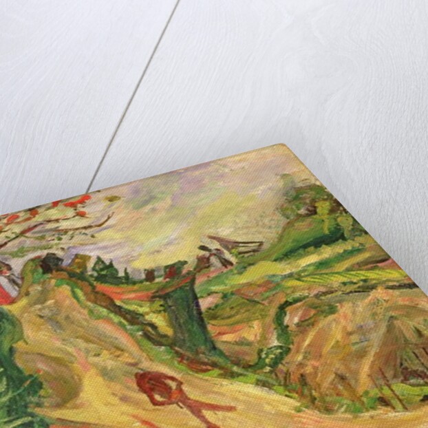 Hill with a Man on the Road by Chaim Soutine