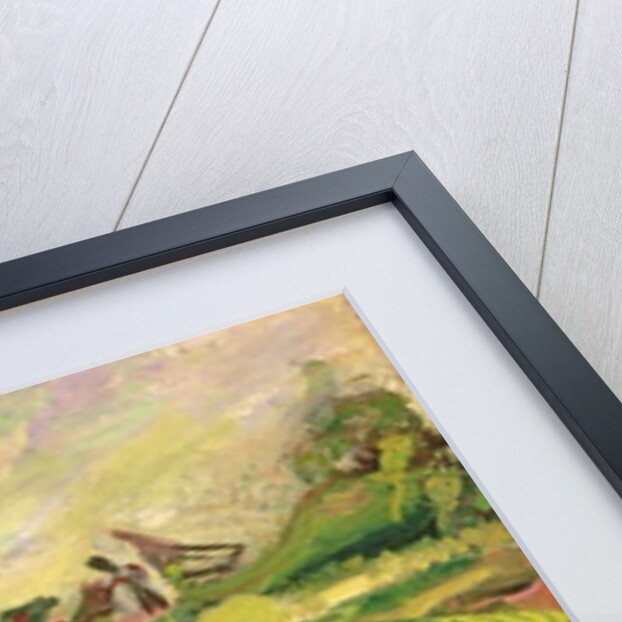 Hill with a Man on the Road by Chaim Soutine